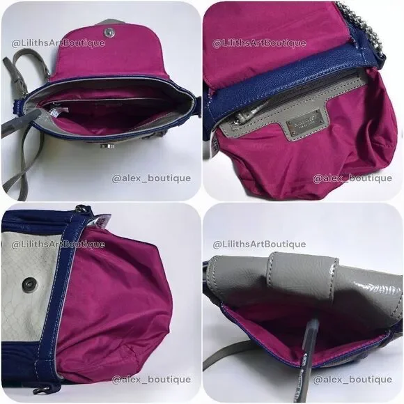 Nine West Crossbody Leather Purse Bag (Q001) for Women - Picture 11 of 13